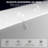 Luxury 63" Freestanding Bathtub, Matte White, Solid Surface Soaking, Engineered Stone Resin, Overflow And Pop-Up Drain, - Wear Soaking Surface, Stone, Hygienic