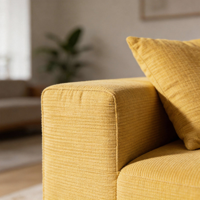 1 Seater Linen Blend Sofa