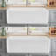 Évier de cuisine en céramique avec tablier de cuisine 30 x 20, blanc, un seul bol, teinture, égratignure et rouille, solution d'insonorisation 30 x 20 po