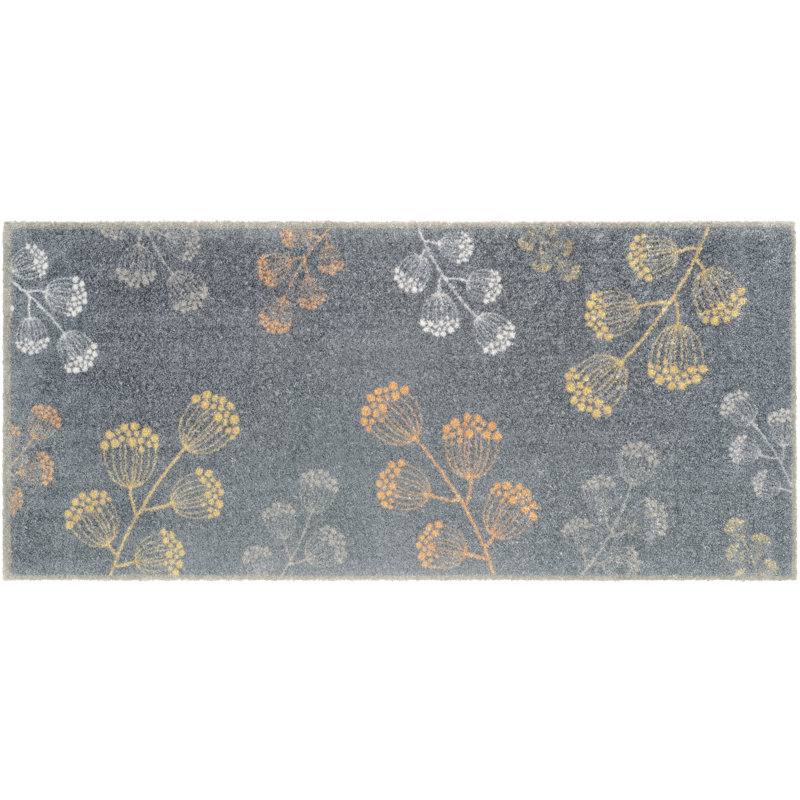 Huneycutt Sprigs Kitchen Mat, 0.8cm H x 67cm W x 150cm L