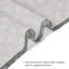 Rideau de bain en lin à imprimé éthique fabriqué en blocs | 100% lin |  Eco Decor, Dhruv, vert-2042281614