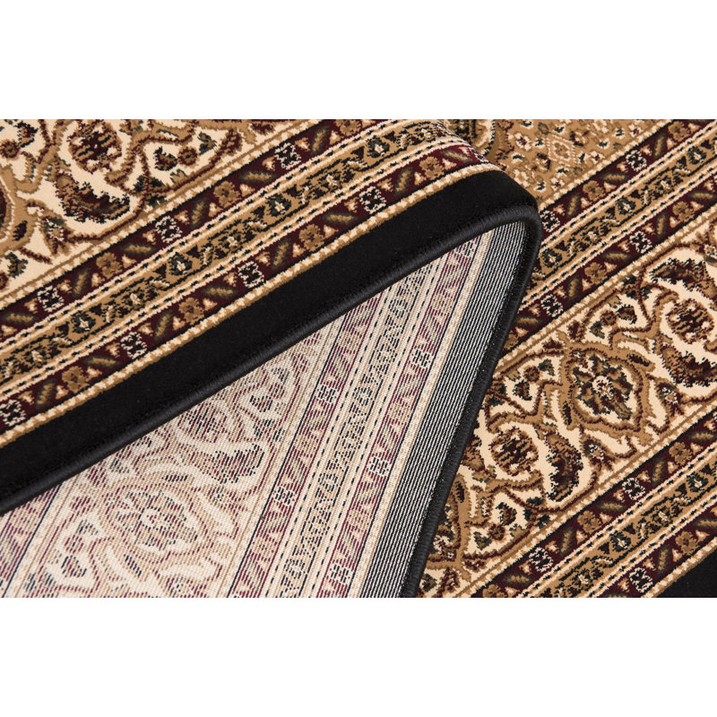 Tapis brun / noir Valerie, Tapis de couloir 2 pi x 8 pi
