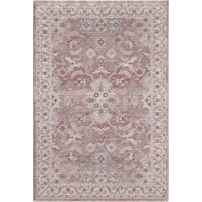 Adele Serafina Machine Woven Performance Area Rug - Blush - 7'10" x 9'10"