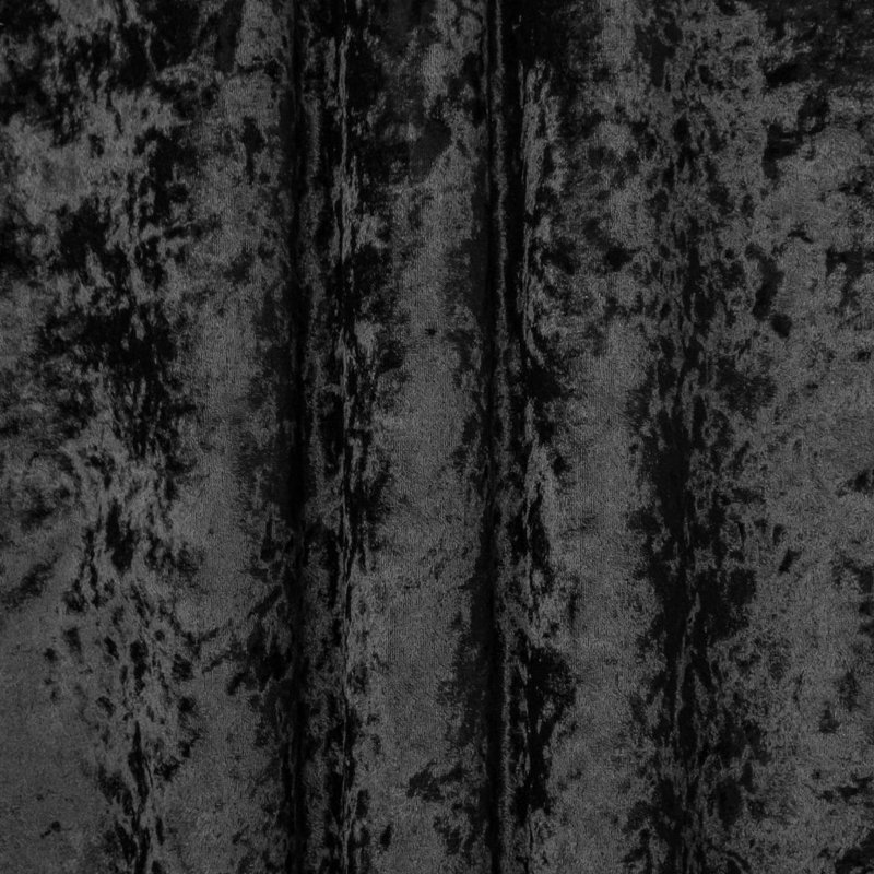 Ritz Velvet Fabric, Onyx