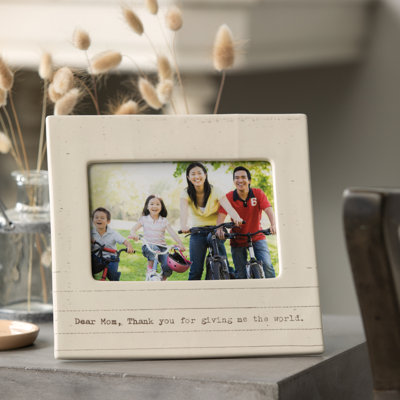 Cream Ceramic Picture Frame