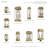 Anaejah Solid Brass Wall Light