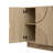 Hargett 4-Door Sideboard with Textured Semi-Circle Fronts & Adjustable Shelves-130060993