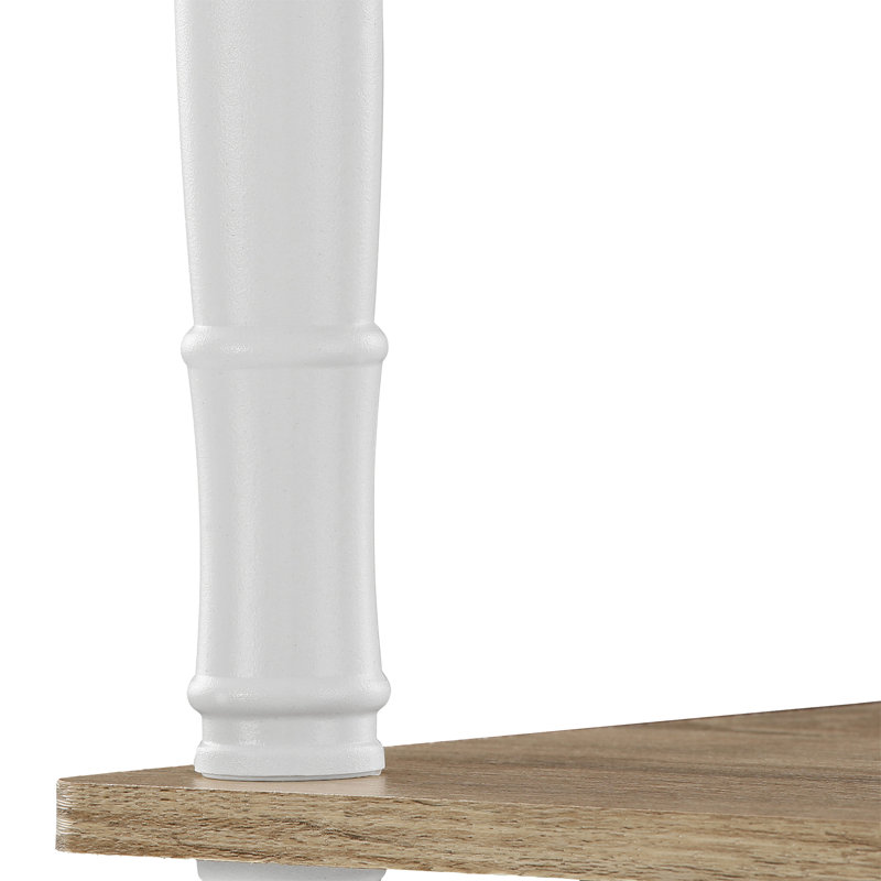 Maxine 59.9 cm W Shelving Unit, Sonoma Oak/White