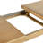 Murphys Oak 200cm Extending Cross Leg Dining Table