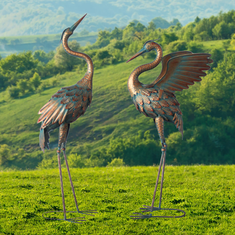 Floresville 2 Piece Garden Stake Set, Bronze