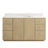 Waubun Rally 60'' Free Standing Single Bathroom Vanity with Calacatta Quartz Top-747509065