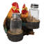 Poulet coq et poule