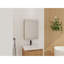 20'' Bathroom Mirror Cabinet With Storage,Wall Mounted Medicine Cabinet With Mirror Door,Adjustable Glass Shelves,Plywood(Mc901Bimo)