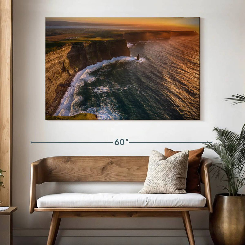 Kavia Moher Cliffs, 34" H x 51" W