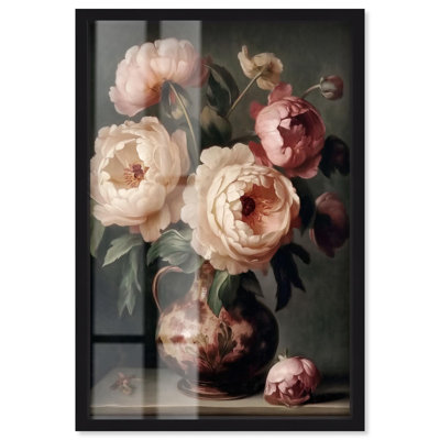 «Peony Rhapsody Shadowbox Print» par Art Remedy