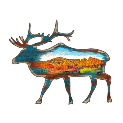 Tidaholm 5.5'' Wood Animals Hanging Figurine Ornament