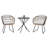 3-Piece Outdoor Bistro Set