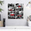 «Red Wine Glasses», ensemble de reproduction sur toile-93062225