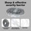 VidaXL Silver Galvanised Steel Hardware