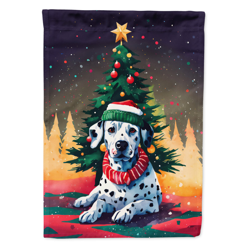 Double Sided Polyester Christmas, 15.5'' H x 11.25'' W