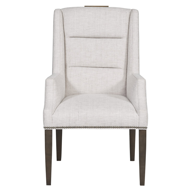 Chaise Everhart, Wrenn, Chenille Crypton® ardoise Nomad