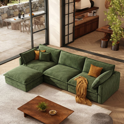 Canapé modulaire en L 113,77 po Comfy