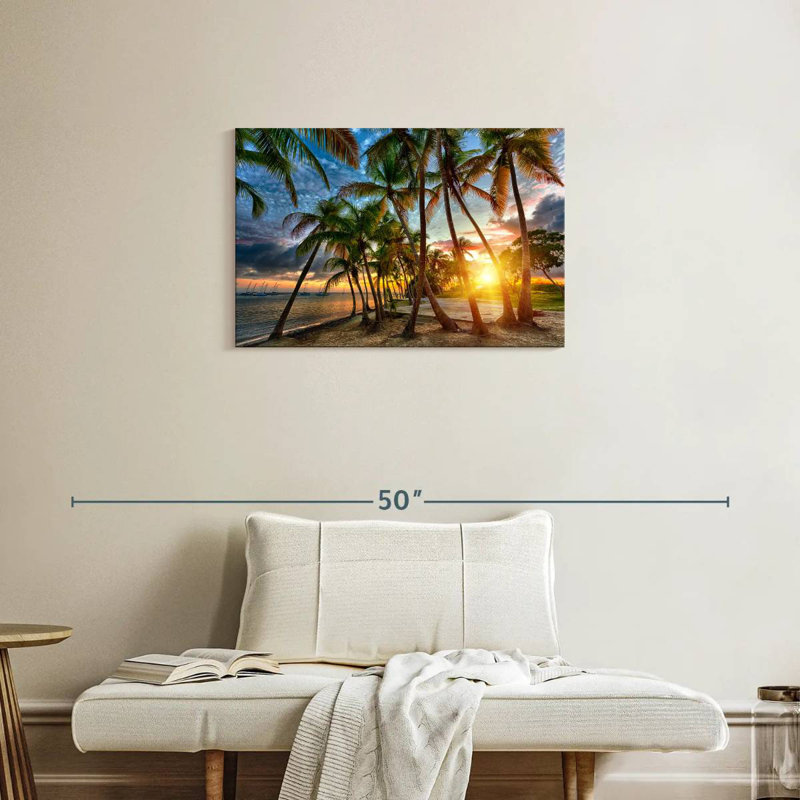 Gillard Anse Champagne Gillard coucher de soleil, H 20 po x l 30 po