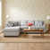 Ellora Two-Piece Bumper Sectional With Sleeper