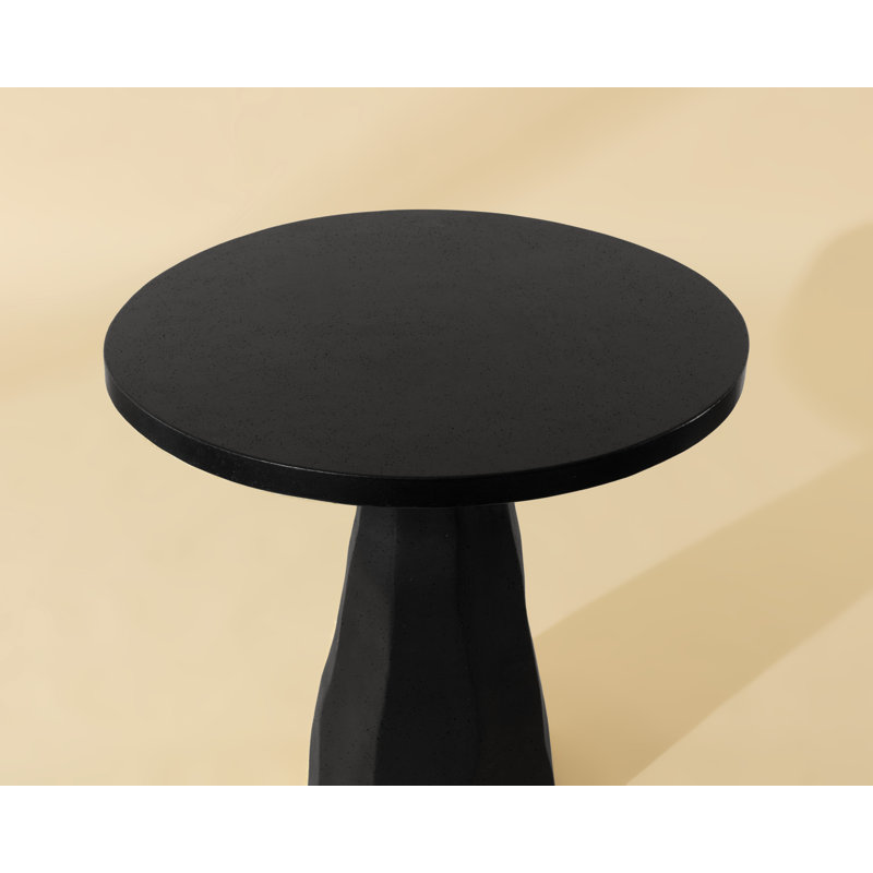 Table bistro Pavon, Noir