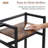 70.1 in W Closets Rack with 4 Hanging Rods, 2 Shelves & Top Storage