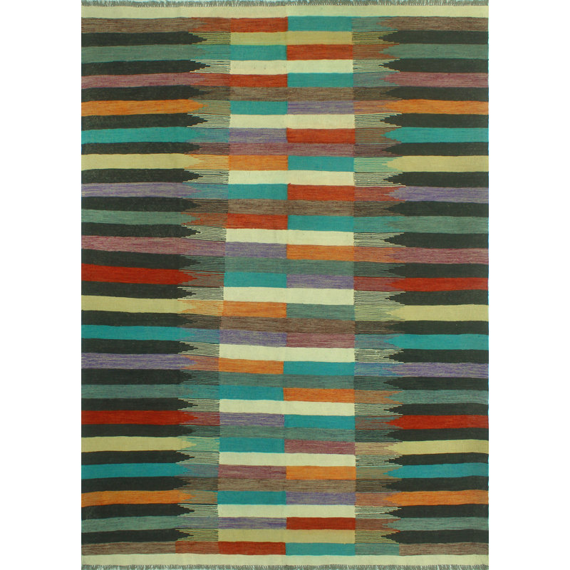 Tapis gris anthracite Winchester Kilim Cadena