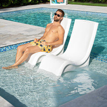 Skye In-Pool Ledge Outdoor Lounger