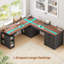 Bureau debout en L Farmhouse-797175869