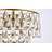 Stiner 3-Light Crystal Tiered Flush Mount-57281646-115952319