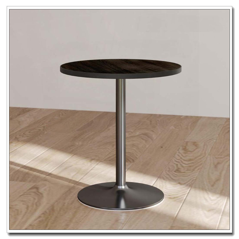 Modern Round Stable Base Small Dining Table