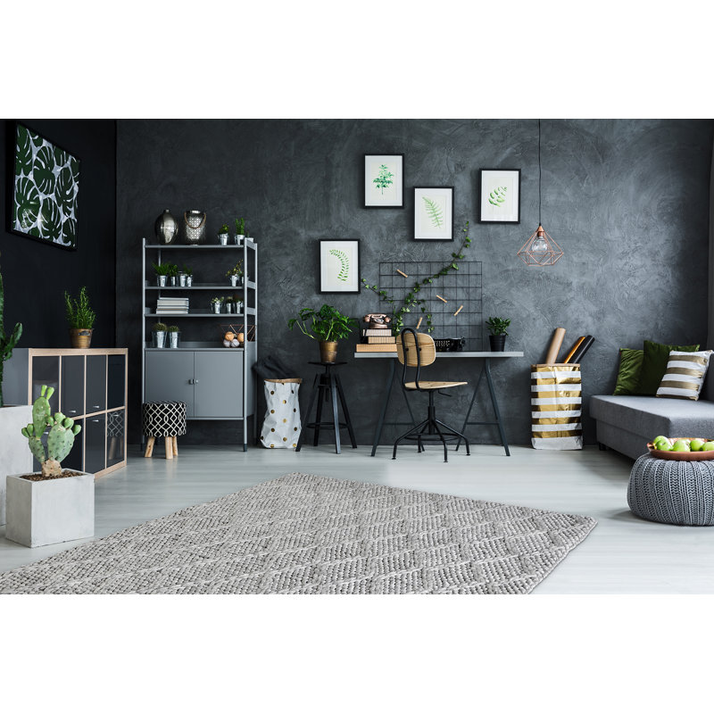 Lockwood Geometric Hand Woven Area Rug, Rectangular 160 x 230cm