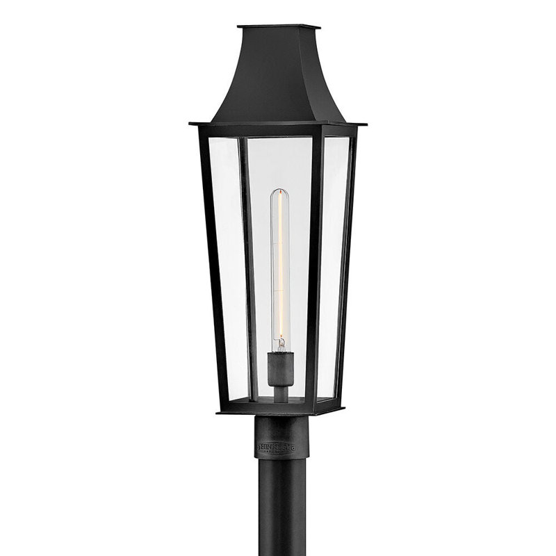 Hinkley Georgetown Post Lantern, Black