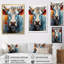 Vache de vache encadrée sur toile-1953760512-1953760515