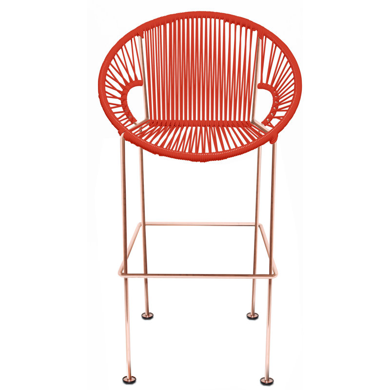 Tabouret 31 ", Rouge, Cuivre
