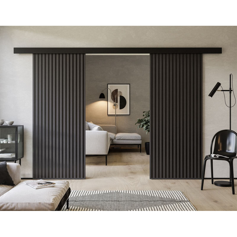 ERCADO  DUO Sliding Doors, Anthracite, 152 cm