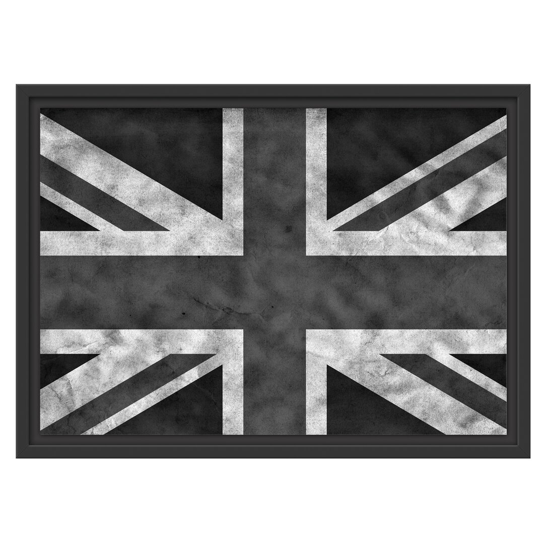 Gerahmtes Wandbild Großbritannien Flagge