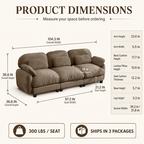Dimensions du produit