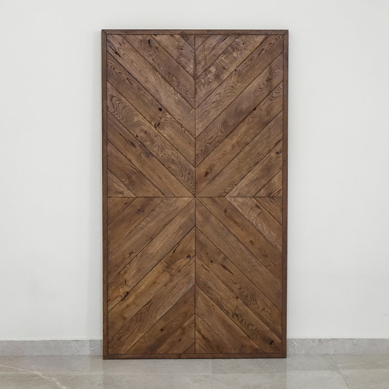 Vioria Table Top, 90cm H x 140cm W x 4cm D, Brown Oil