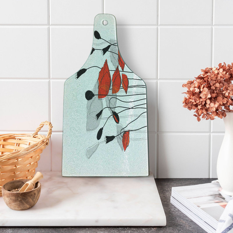 Planche à découper en verre trempé Ambesonne