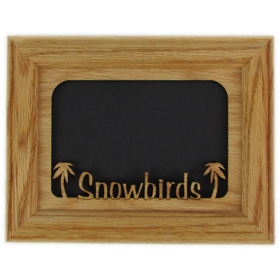 Oak Solid Wood Picture Frame with Mat