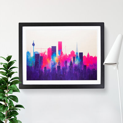 Colourful London Skyline Vol.1 Abstract - Painting