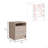 Nightstand , End Table, Side Table Superior Top, Two Drawers-563000702