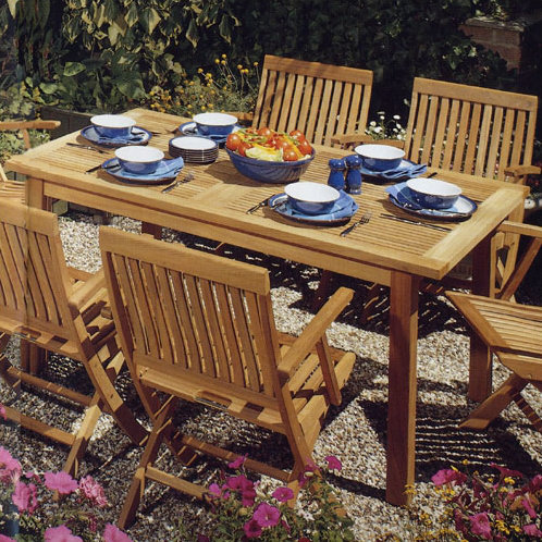 Monaco Outdoor Teak Dining Table