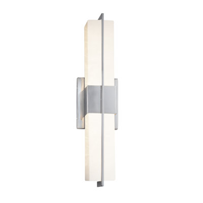 Adelinda - Era 20 Inch Linear LED Wall/Bath - Polished Chrome - Opal Glass Shade