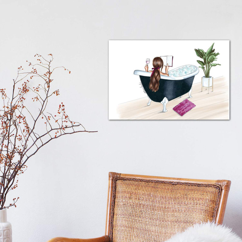 Relax by Elza Fouche - Wrapped Canvas Painting, 30.48 cm H x 45.72 cm W